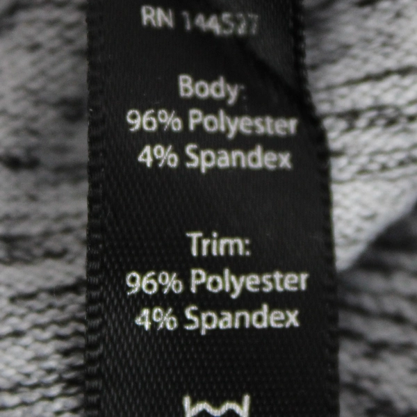 90 Degree by Reflex Gray Full-Zip Hooded Vest Women's Size Small