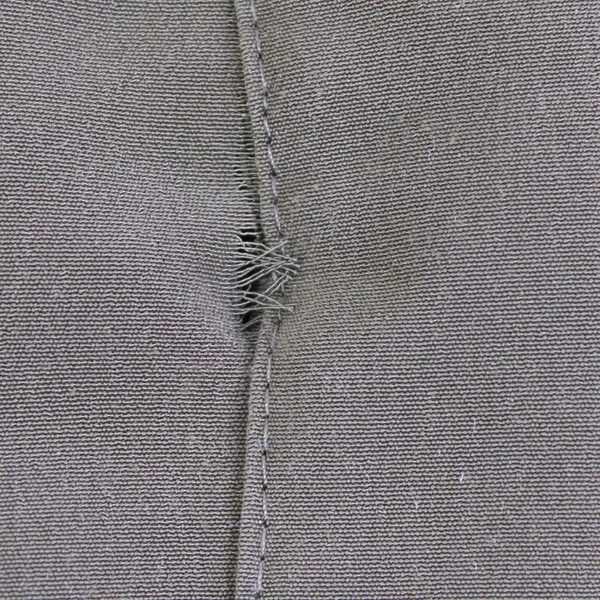 Mossimo Women's Size Large Green 3/4 Sleeve Length Knee High Dress Flawed