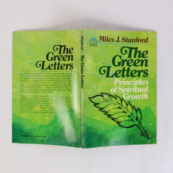 The Green Letters Principles of Spiritual Growth by Miles J. Stanford Book 1982