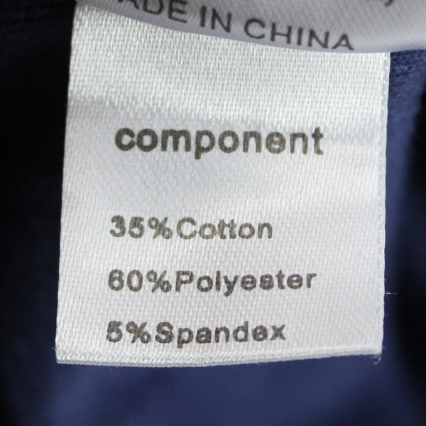 Lotusmile Blue Hooded Long-Sleeved Top Women's Size XXL