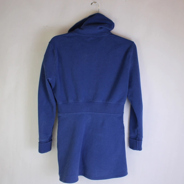 Lucy Women's Small Blue Zip-Up Jacket Lightweight Casual Coat