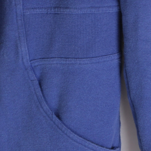 Lucy Women's Small Blue Zip-Up Jacket Lightweight Casual Coat