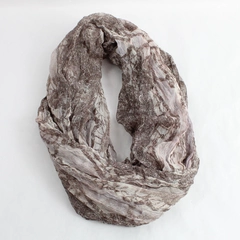 Cynthia Rowley Beige and Taupe Women's Infinity Scarf Cowl Style