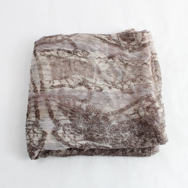 Cynthia Rowley Beige and Taupe Women's Infinity Scarf Cowl Style