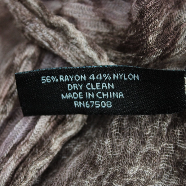 Cynthia Rowley Beige and Taupe Women's Infinity Scarf Cowl Style