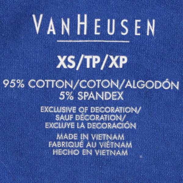 Van Heusen Extra Small Blue Women's Spaghetti Strap Camisole