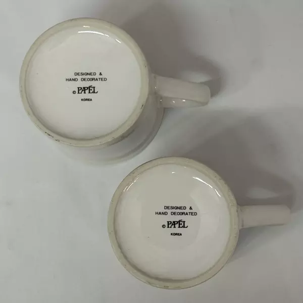 Vintage 1980s Heart I Love Maui Hawaii Travel Souvenir Coffee Mug Cup