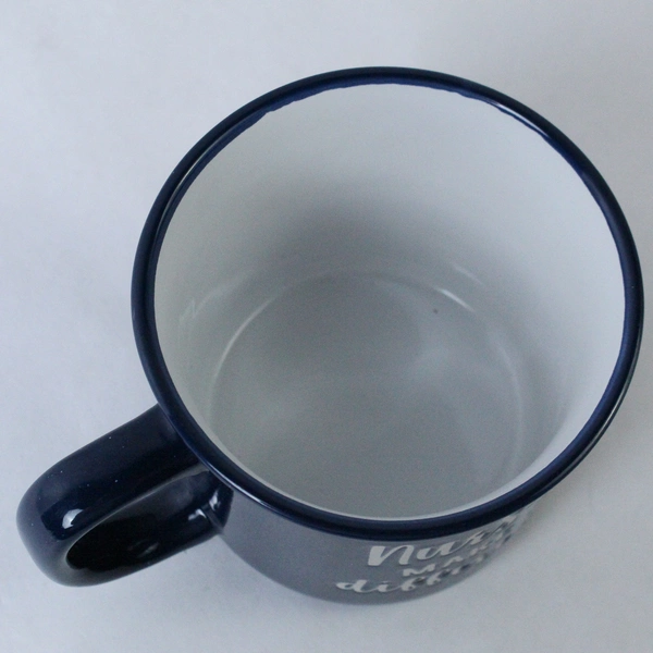 Eccolo World Traveler Nurses Make a Difference Mug Blue White 4" Tall