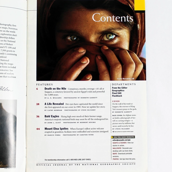 2004 Selections From National Geographic Magazine Featuring Death On The Nile