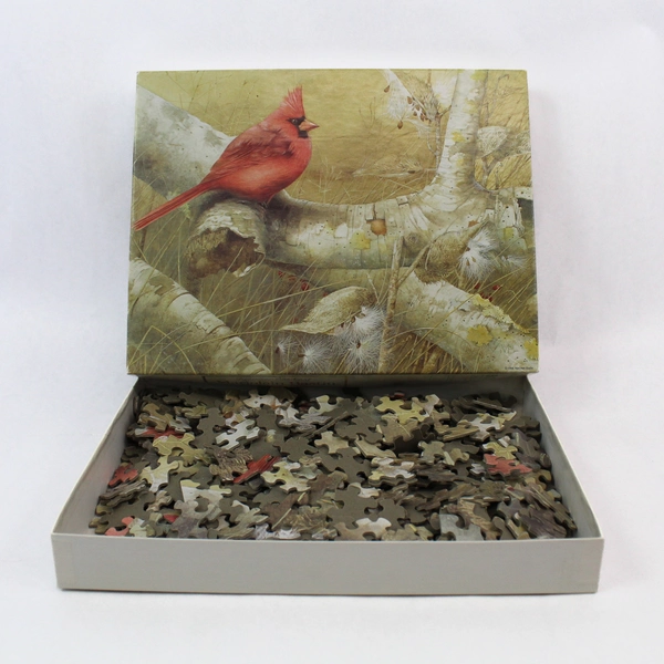 Marjolein Bastin Jigsaw Puzzle American Cardinal Incomplete Missing Pieces Vtg