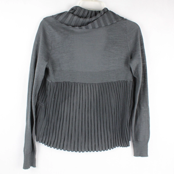 Angel of the North Women's Small Gray Cardigan Sweater Lightweight Knit