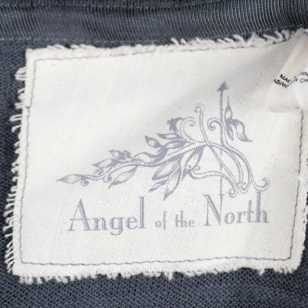 Angel of the North Women's Small Gray Cardigan Sweater Lightweight Knit