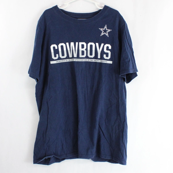 Nike Tee T-Shirt Navy Blue Dallas Cowboys Boy's Size Large