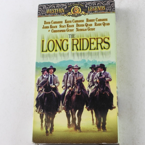 The Long Riders VHS 1998 Western Legends - Pre-Owned As-Is, Untested