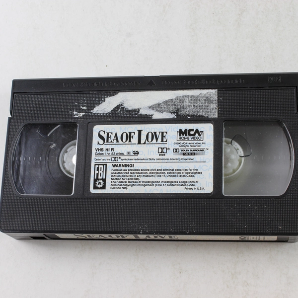 Sea of Love VHS 1990 Al Pacino Ellen Barkin John Goodman MCA Video