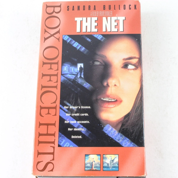 The Net VHS 1999 Sandra Bullock Box Office Hits - As Is, Pre-Owned, Untested