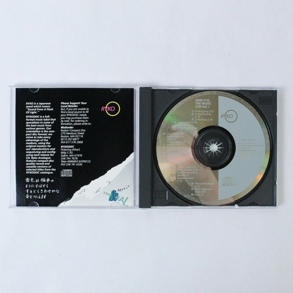 Various Artists Here It Is The Music CDK Vol. 1 1988 Rykodisc - Untested