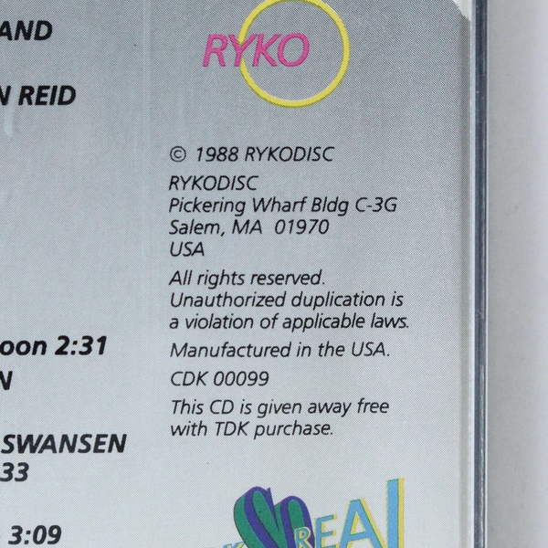 Various Artists Here It Is The Music CDK Vol. 1 1988 Rykodisc - Untested