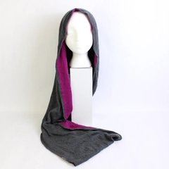 Echo Purple Fuchsia Infinity Scarf Wrap Fashion Accessory