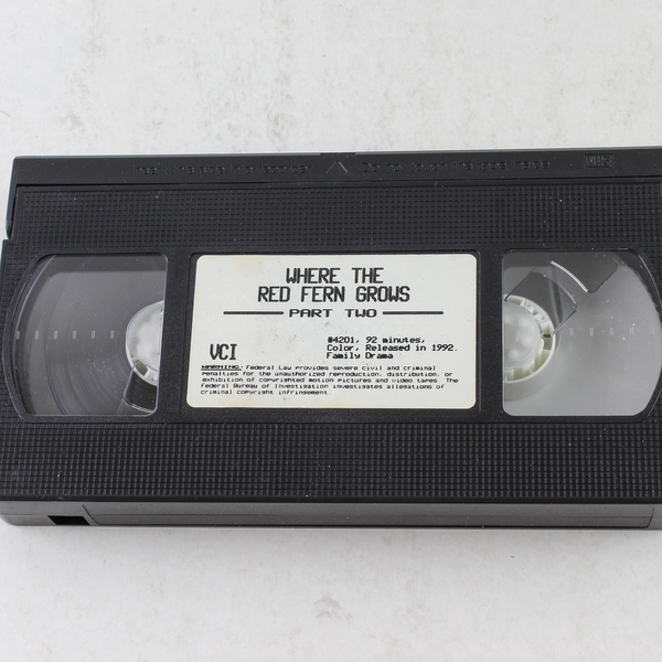 Where the Red Fern Grows Part 2 VHS 1992 Wilford Brimley Family Movie