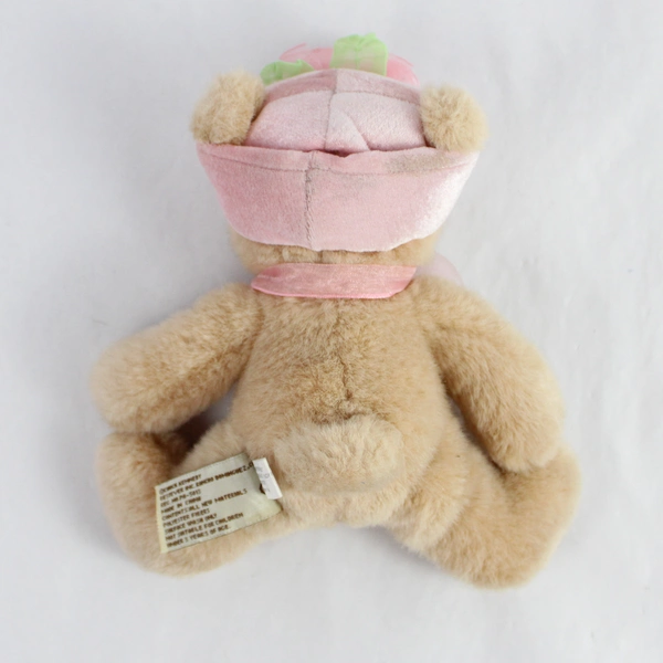 Bestever Rose Bear Collectible Stuffed Animal Plush Toy 8"