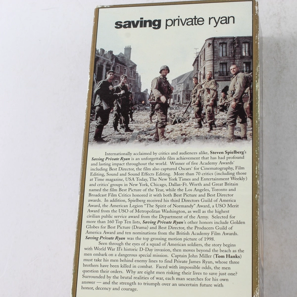 Saving Private Ryan 1999 VHS 2-Tape Set Limited Edition Tom Hanks