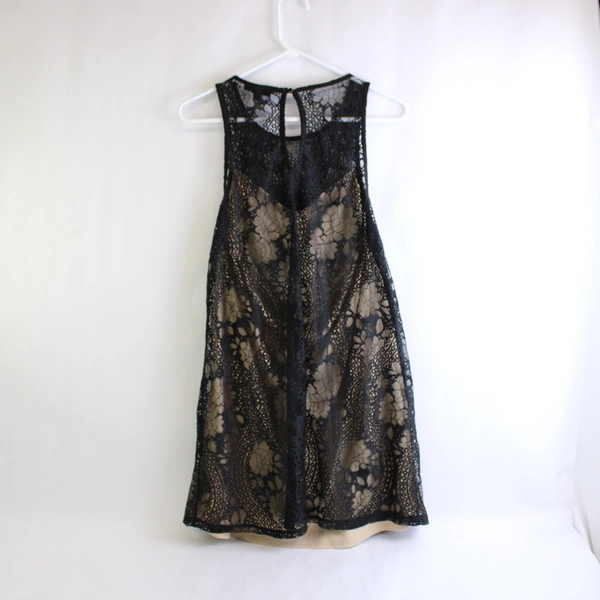 Socialite Lace Strappy Bodycon Dress Women's Size Medium