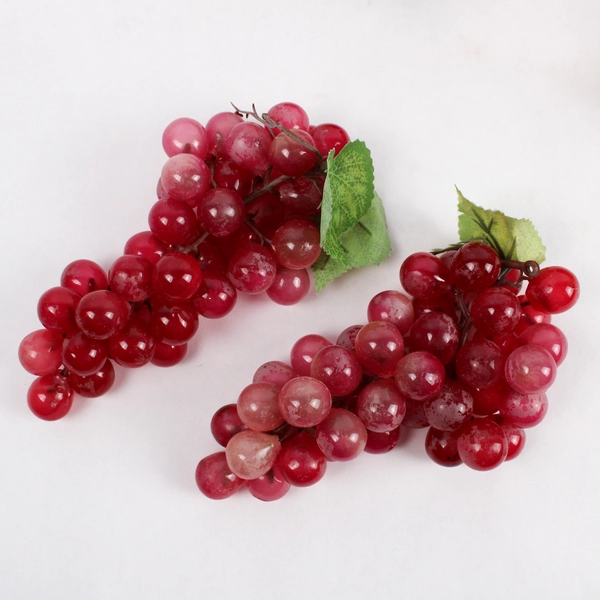 Lot of 9 Fake Fruit for Display - Pear, Orange, Grape, Plum, Apple, Pomegranate