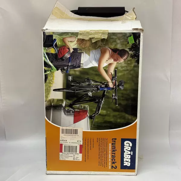 Graber Outback Trunkrack 2 - 2-Bike Trunk Mount Upright Bicycle Carrier Rack