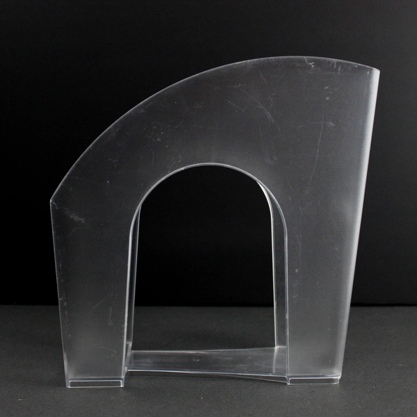 Magazine File Holder Home Office Organization Opaque Plastic 11.25" Tall