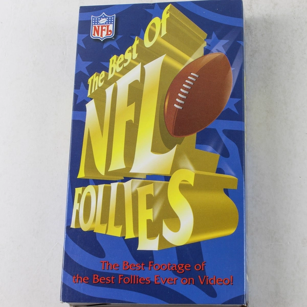 The Best of NFL Follies VHS 1996 NFL Films - Pre-Owned, Untested