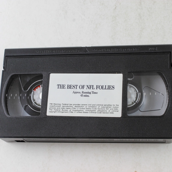 The Best of NFL Follies VHS 1996 NFL Films - Pre-Owned, Untested