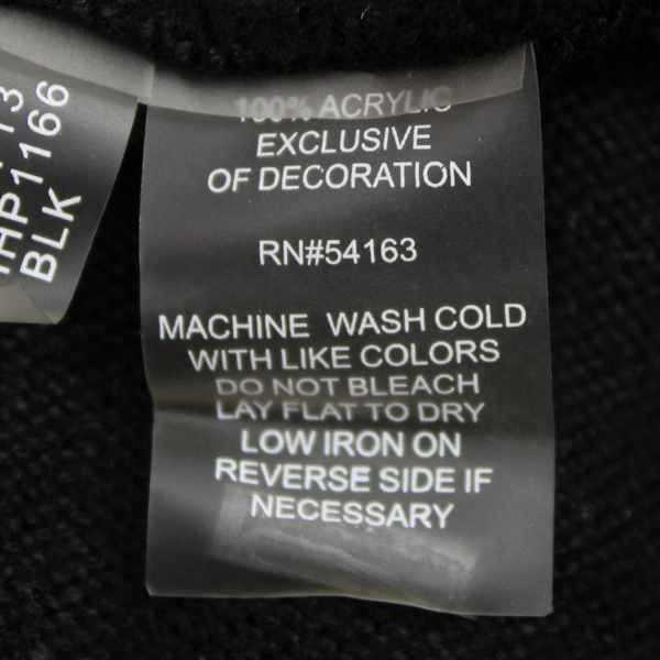 Calvin Klein Black Cowl Neck Buckle Accent Cardigan Women's Size L/XL