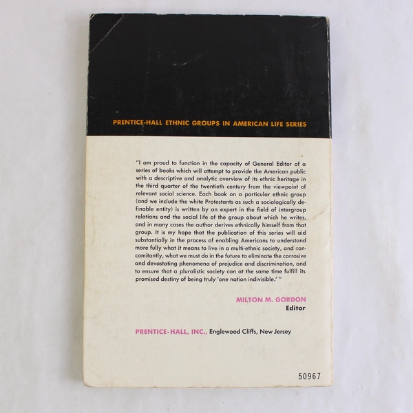 Japanese Americans: Evolution of a Subculture Paperback by Harry H.L. Kitano