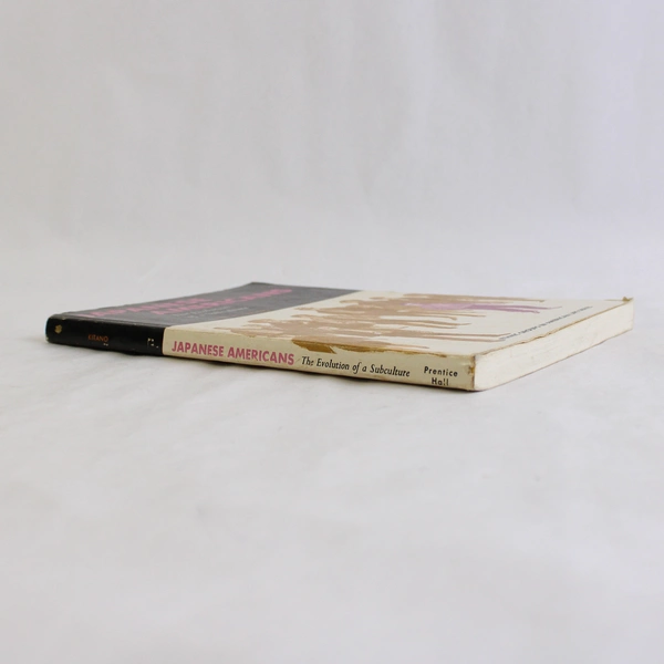 Japanese Americans: Evolution of a Subculture Paperback by Harry H.L. Kitano