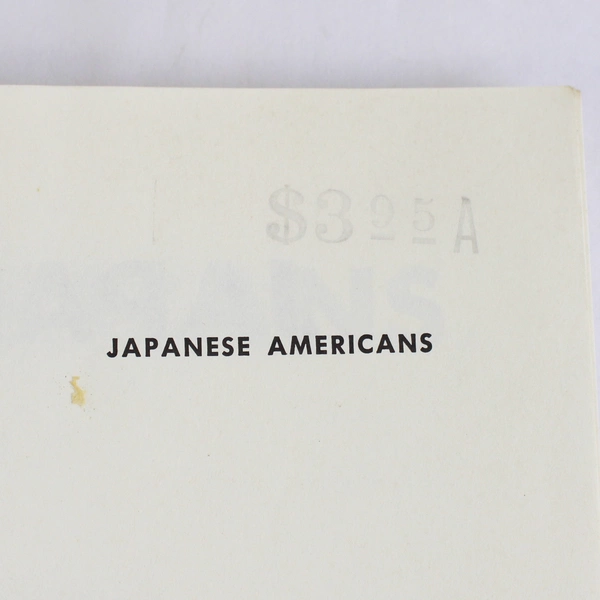 Japanese Americans: Evolution of a Subculture Paperback by Harry H.L. Kitano