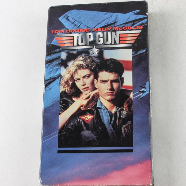 Top Gun VHS 1986 Paramount Pictures Tom Cruise Kelly McGillis