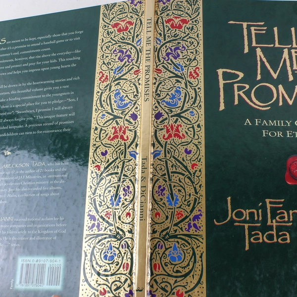Tell Me the Promises by Joni Eareckson Tada & Ron DiCianni 2004 Hardcover