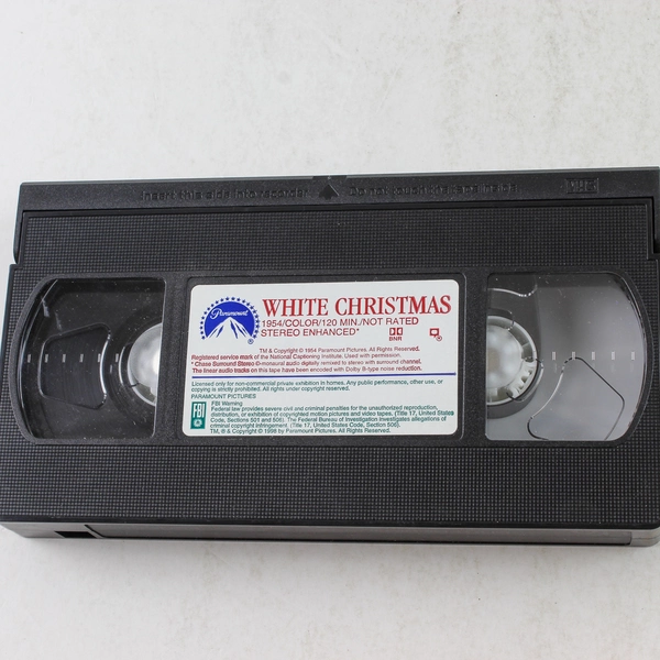 Irving Berlin's White Christmas VHS 1954 Paramount Home Video - As Is