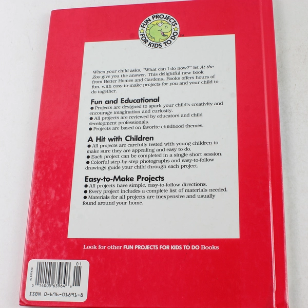 At the Zoo by Better Homes and Gardens Editors 1989 Hardcover