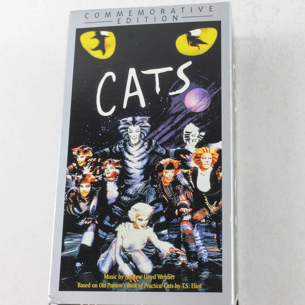 Cats The Musical VHS 2000 Commemorative Edition 2-Tape Set Pre-Owned