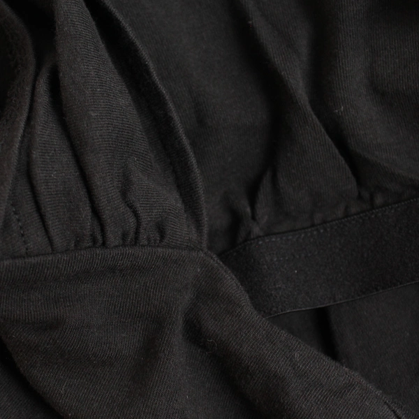 Moda International Short Black Babydoll Dress Women's Size Large