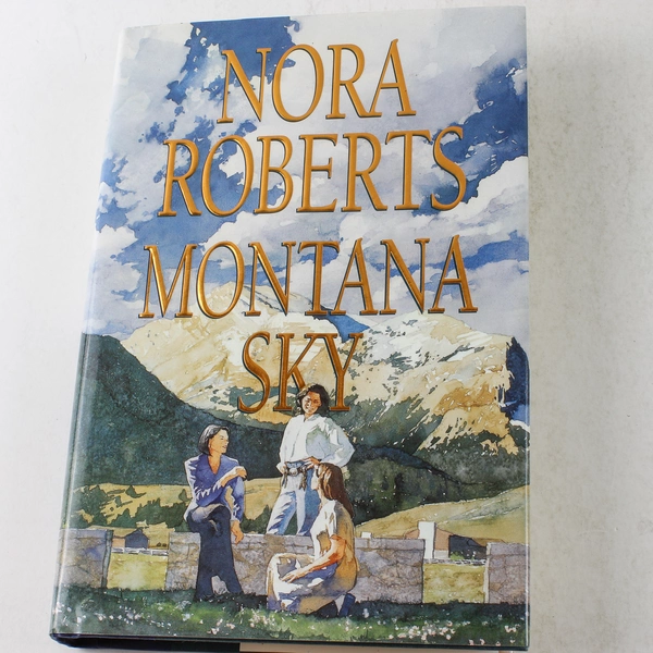 Montana Sky by Nora Roberts 1996 Hardcover Book - Good Pre-Owned Condition