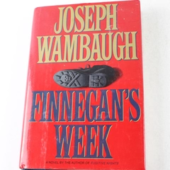 Finnegan's Week by Joseph Wambaugh 1993 Hardcover Novel in Good Condition