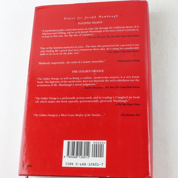 Finnegan's Week by Joseph Wambaugh 1993 Hardcover Novel in Good Condition