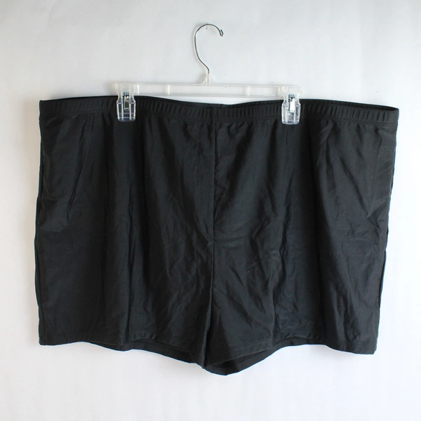 Aquabelle Plus Size Black Swim Shorts Women's Size 34