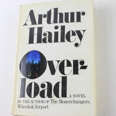 Overload by Arthur Hailey 1979 Hardcover Novel Knopf Good Condition