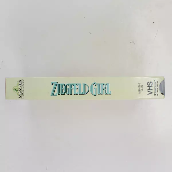 Ziegfeld Girl VHS 1993 MGM/UA James Stewart Judy Garland Lana Turner B&W 1941