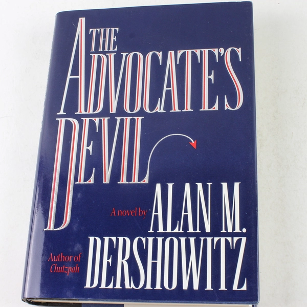 The Advocate's Devil by Alan M. Dershowitz 1994 Hardcover - Good Condition