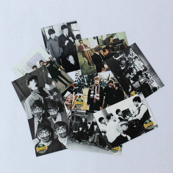 1993 Beatles Trading Cards Collection - 10 Cards, Very Good Condition